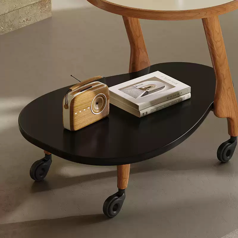 Trolley modern simple sofa movable coffee table bedside table creative living room