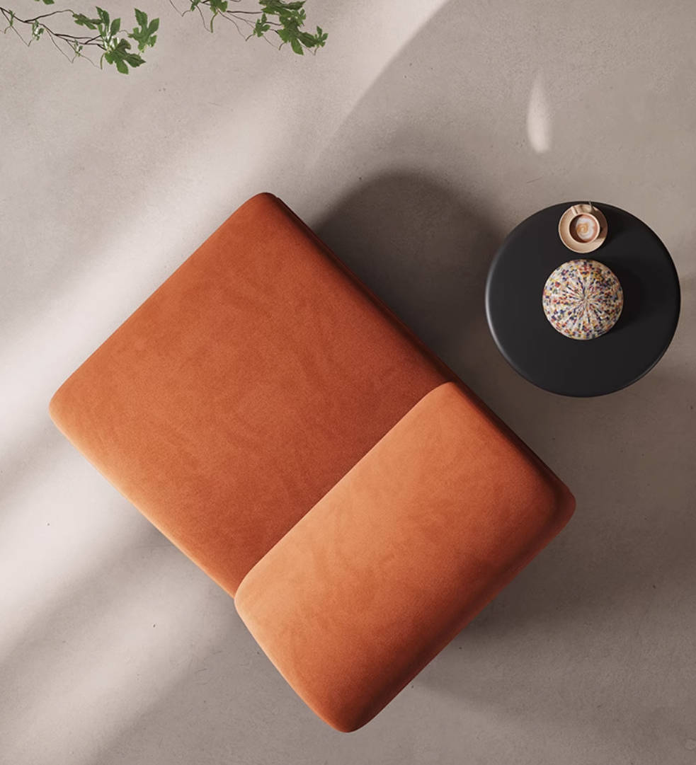 Italian designer sofa chair creative light luxury living room balcony leisure chair